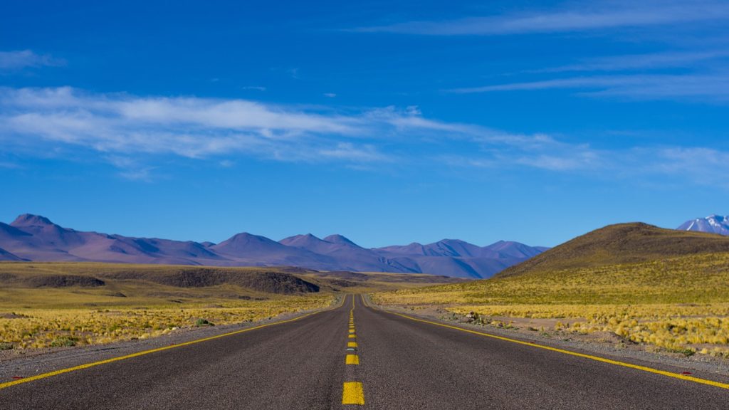 open highway, highway in the desert