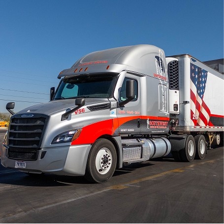 Southwest Truck Driver Training silver semi truck and trailer